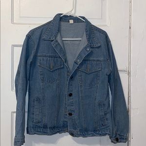 Oversized Jean Jacket